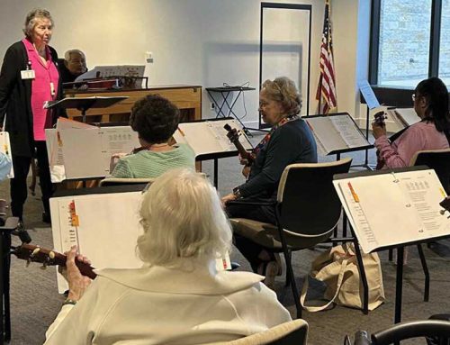 St. Camillus Ukulele Group Bonds Residents