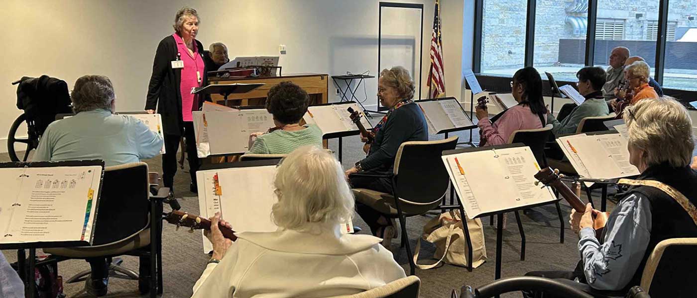 St. Camillus UkUlele Group BONDs Residents