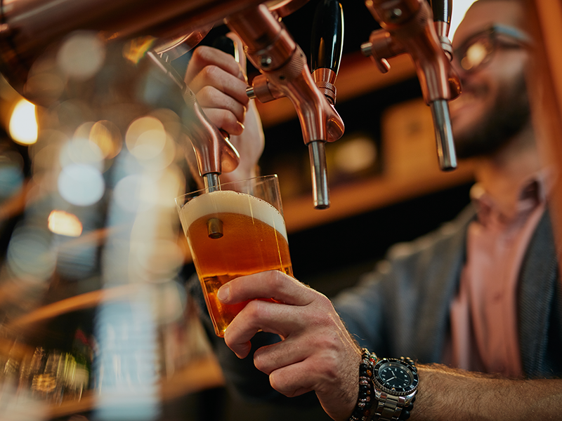 Visit the Pub for Happy Hour